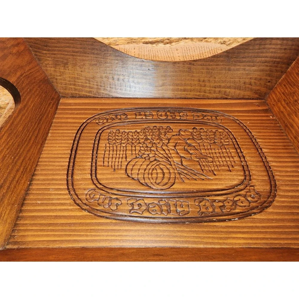 Wood Bread Tray 